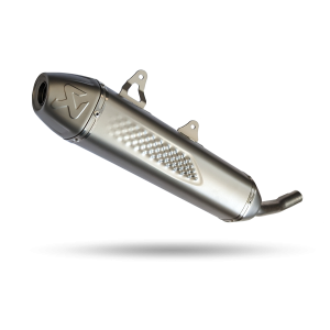 Silencioso akrapovik para moto 2t 2025