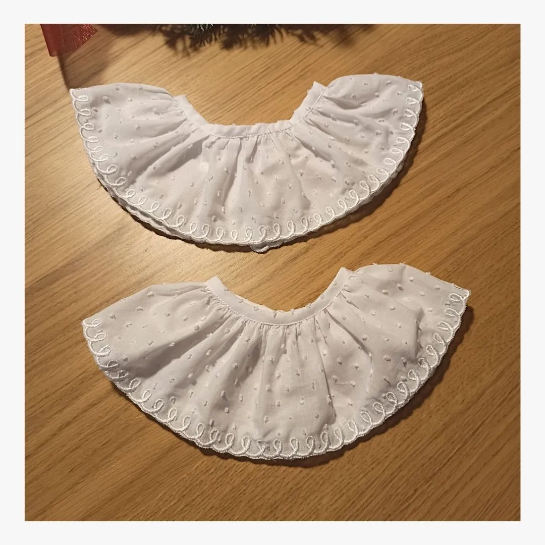 Cuello volante “quita y pon” Bordado - Imagen 4