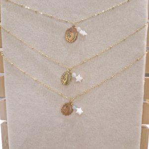 .GARGANTILLA VIRGEN Y ESTRELLA CEREMONIA-COMUNION