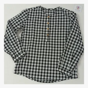 Camisa de niño Vichy