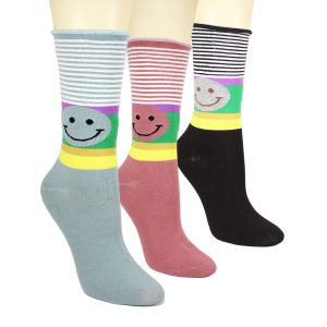 3319M Pack 3 Calcetines fantasía caras