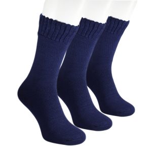 0435C Pack 3 Calcetines acrílico liso