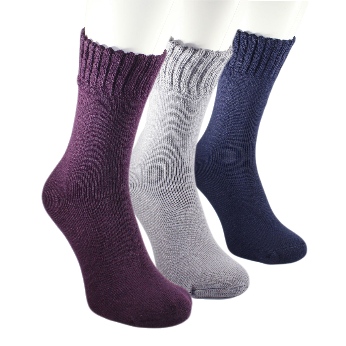 0535M Pack 3 Tobillero grueso colores variados