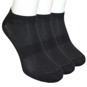 0578C Pack 3 Tobillero invisible liso, faja y ventilación