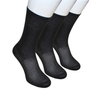 0588C Pack 3 Calcetines vestir verano deluxe con ventilación