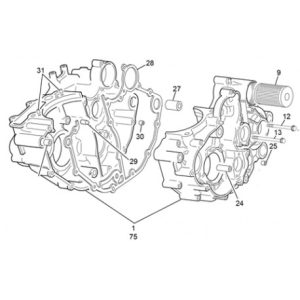 1 JUEGO CARTERS CENTRALES