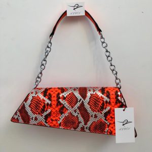 BOLSO SERPIENTE DOS COLORES