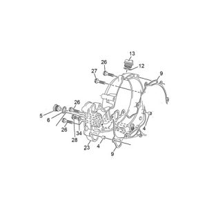 JUNTA CARTER EMBRAGUE END. 2T
