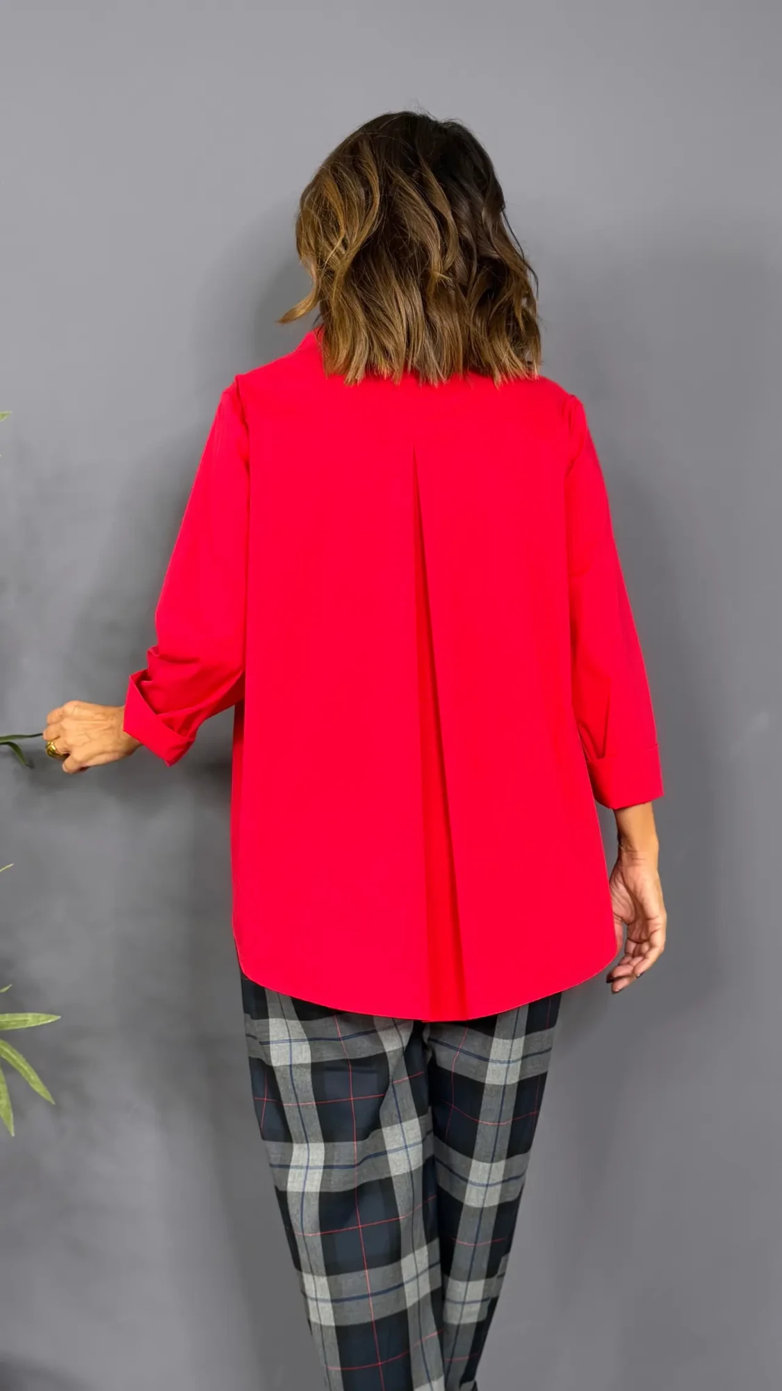 Camisa básica ROJO - Imagen 4