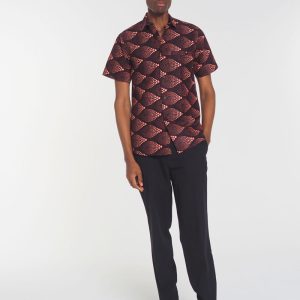 Camisa Africana Tierra y Color