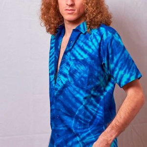 Camisa africana Indigo