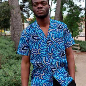 Camisa africana estampada Affo