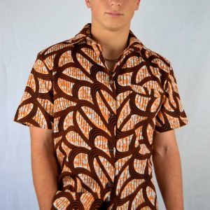 Camisa africana estampada Chiganvy