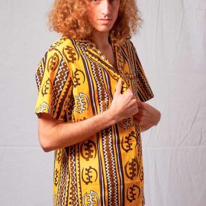 Camisa africana estampada Ifa