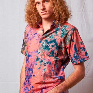 Camisa africana indigo Oke