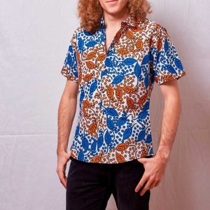 Camisa estampada flor