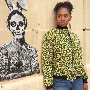 Chaqueta Bomber Africana Aṣẹ́