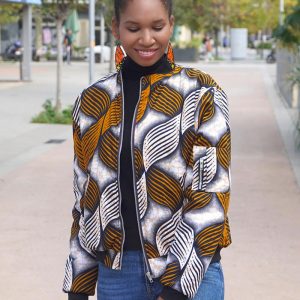 Chaqueta Bomber Africana Ola Dorée