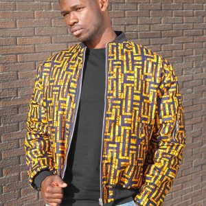 Chaqueta Bomber Africana Ọ̀nà
