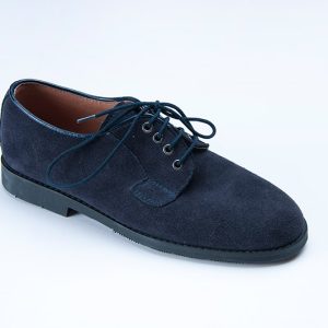 .ZAPATO LANDOS NIÑO SERRAJE AZUL MARINO CORDONES