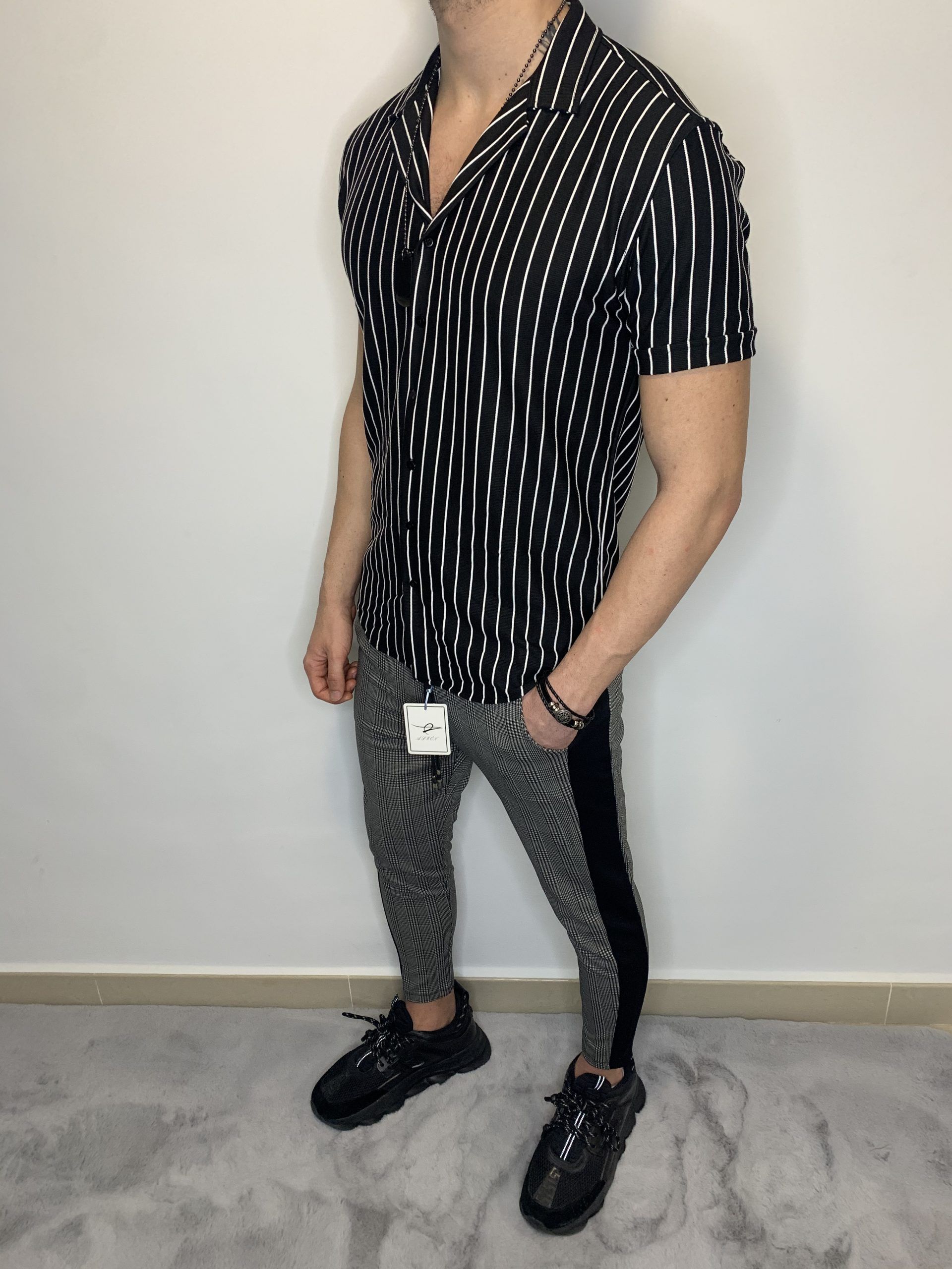 CAMISA MANGA CORTA RAYAS #1 - Imagen 3