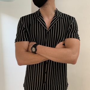 CAMISA MANGA CORTA RAYAS #1