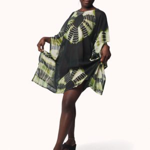 Palazo africano shibori verde