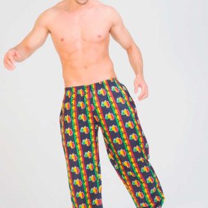 Pantalón estampado África