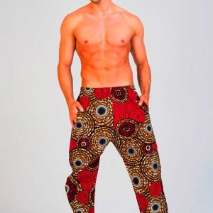 Pantalón estampado tela africana Ayemojuba