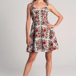 Vestido africano flor