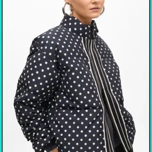 Anorak Corto Acolchado Topos LOLA CASADEMUNT Ref. MF2501004