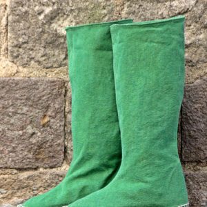 Bota espadrilla Lisa  verde