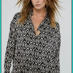 Camisa Larga Monograma LOLA CASADEMUNT Ref. MF2415003