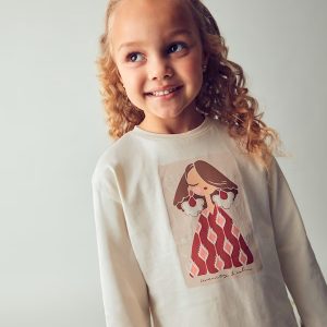 Camiseta con coletero niña Mayoral Ref. 15-04006-083