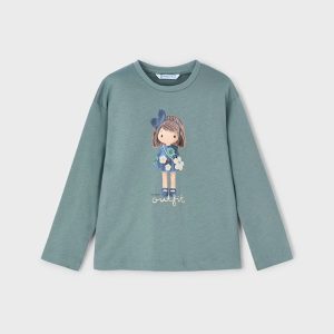Camiseta gráfica niña Mayoral Ref. 15-04005-053