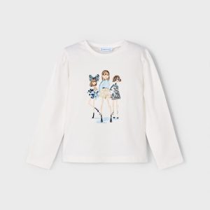 Camiseta muñecas niña Mayoral Ref. 15-04011-093