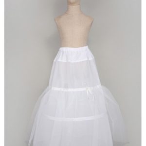 CAN CAN  PARA VESTIDO DE COMUNION 1 VOLANTE