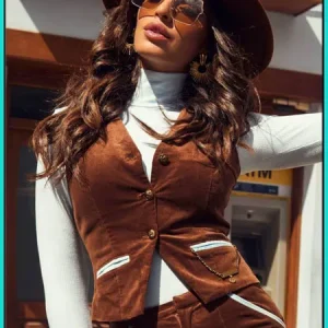 Chaleco Crisoberilo CAMALEÓNICA