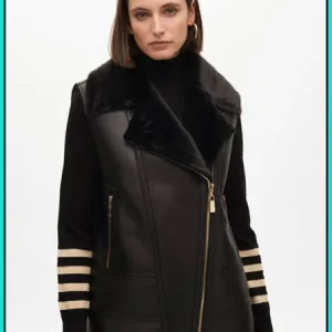 Chaleco Doble Faz Midi Negro LOLA CASADEMUNT Ref. LF2501013