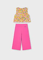 …CONJUNTO CEREMONIA ESTAMPADO NIÑA  ABEL & LULA