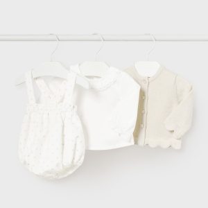Conjunto 3p vestir – Newborn