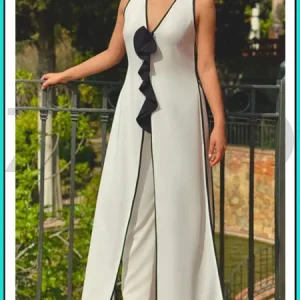 Conjunto Casaca Flor 7585