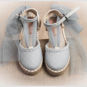 ESPARTEÑA NIÑA CEREMONIA DE TUL PLUMETI