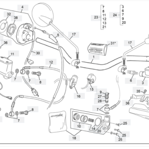 JUEGO EMPUNADURAS SHERCO NEGRA AZUL SOFT GRIP