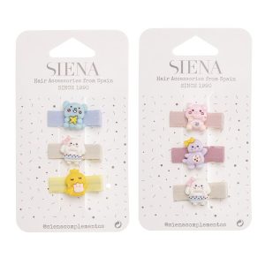 .CLIP PELO NIÑA FORRADOS ANIMALES