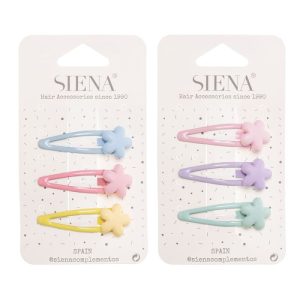 .CLIP PELO NIÑA CON FLOR 5 PETALOS