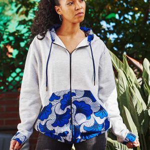 Sudadera cremallera con capucha