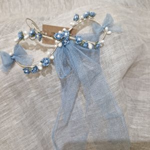 ZOYSAN TOCADO CEREMONIA COMUNIÓN FLORES 12735