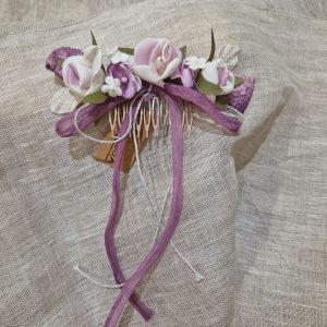 ZOYSAN TOCADO CEREMONIA COMUNIÓN FLORES 12766