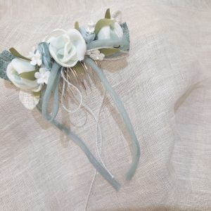 ZOYSAN TOCADO CEREMONIA COMUNIÓN FLORES 12766